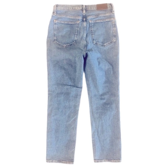Madewell The Perfect Vintage Cropped Jean in Slightly Distressed Wash Size 28 - Picture 4 of 6